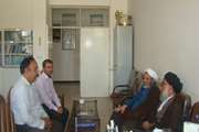 بازدید نماینده ولی فقیه در سازمان جهاد کشاورزی استان از شبکه دامپزشکی فردوس